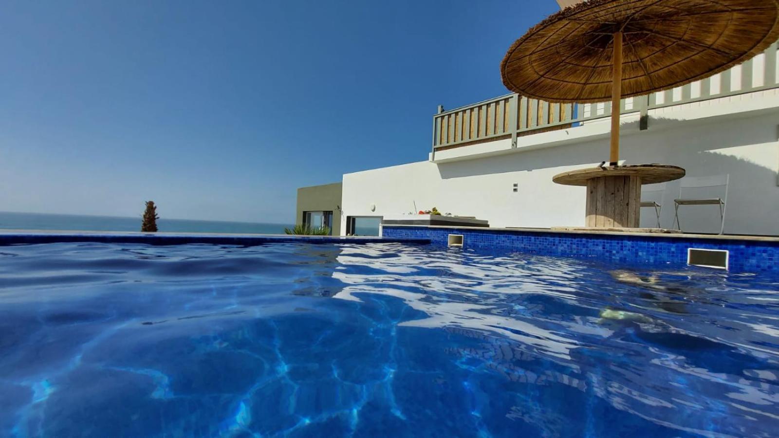 2 Bungalows Avec Vue Sur Mer Et Piscine Partagee วาลิเดีย ภายนอก รูปภาพ